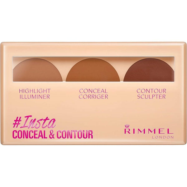 Rimmel Rimmel Concealer & Contour and Highlighter - 030 Dark FoncePallet - Health & Beauty > Personal Care > Cosmetics > Makeup > Face Makeup > Foundations & Concealers
