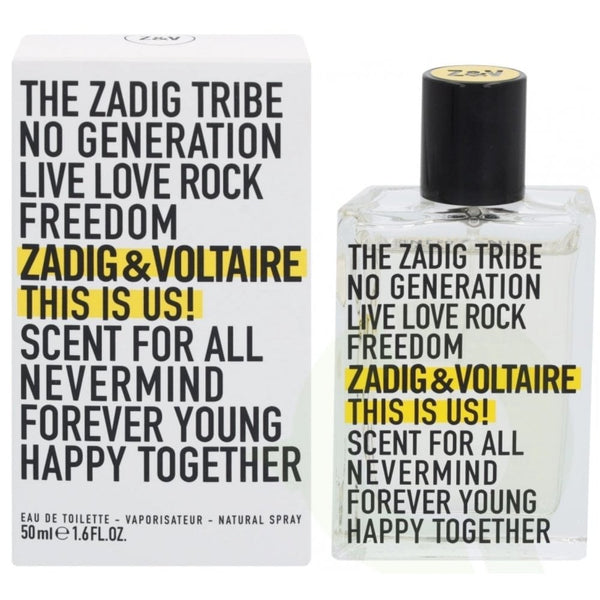 Zadig & Voltaire Z&V This Is Us EDT Spray 50ml - Health & Beauty > Personal Care > Cosmetics > Perfumes & Colognes > Eaux De Toilette EDT