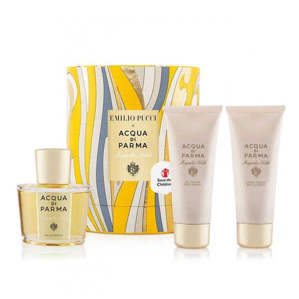 Acqua di Parma Acqua Di Parma Magnolia Nobile Gift Set 100ml EDP + 75ml Shower Gel + 75ml Body Cream - Health & Beauty > Personal Care > Cosmetics > Perfumes & Colognes EDP