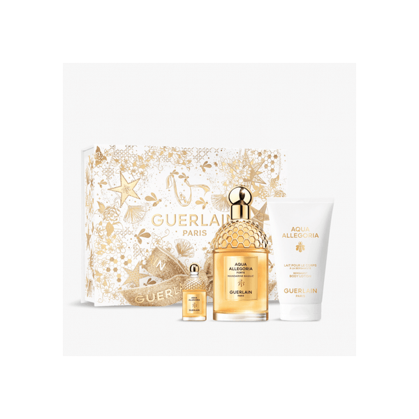 Guerlain Guerlain Aqua Allegoria Forte Mandarine Basilic Set: EDP Spray 125ml + 7.5ml + Bl 75ml - Health & Beauty > Personal Care > Cosmetics > Perfumes & Colognes > Eaux de Parfum EDP