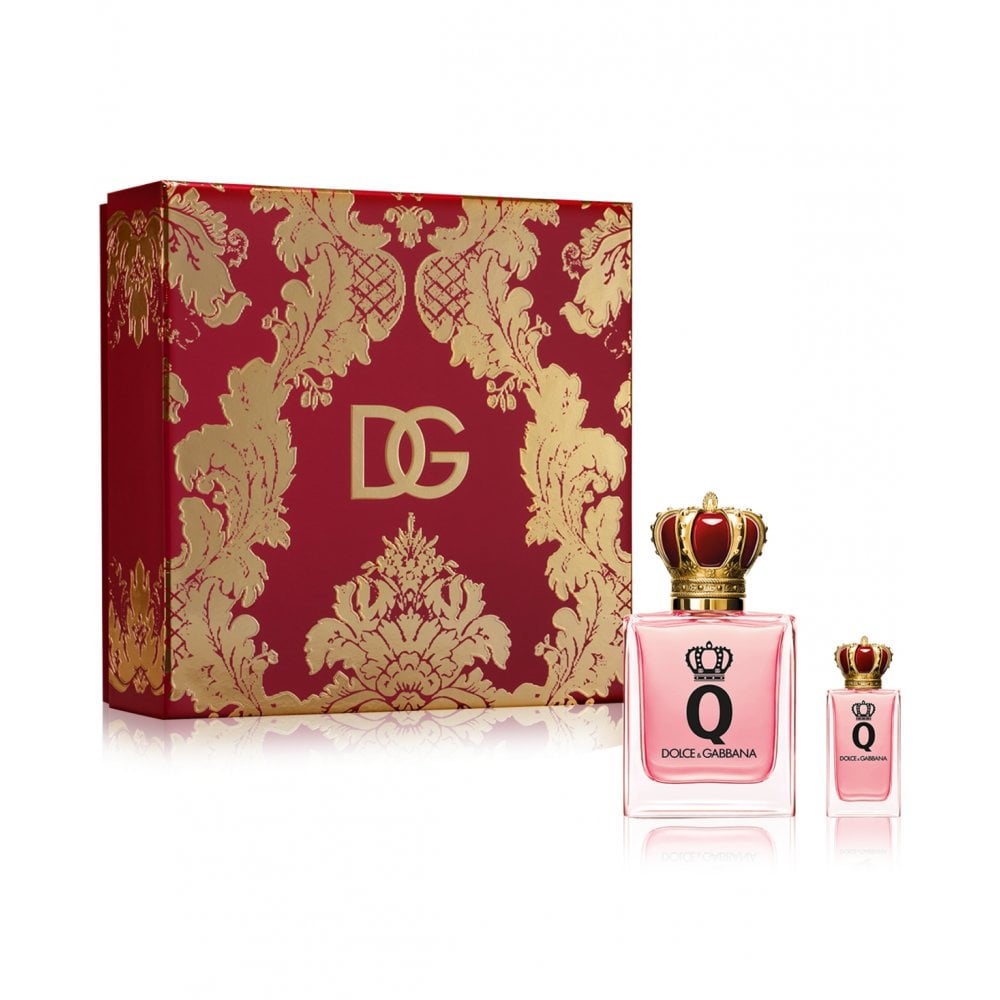 Dolce & Gabbana Q By Dolce & Gabbana For Her EDP 50ml Spray + EDP 5ml Mini - Health & Beauty > Personal Care > Cosmetics > Perfumes & Colognes > Eaux de Parfum EDP