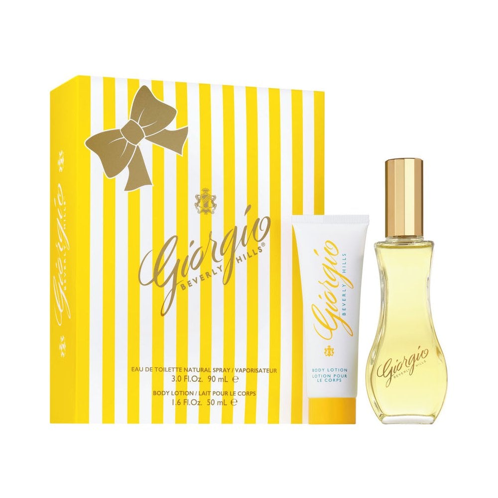 GIORGIO BEVERLY HILL Giorgio Beverly Hills Yellow 90ml EDT + 50ml Body Lotion - Health & Beauty > Personal Care > Cosmetics > Perfumes & Colognes EDT