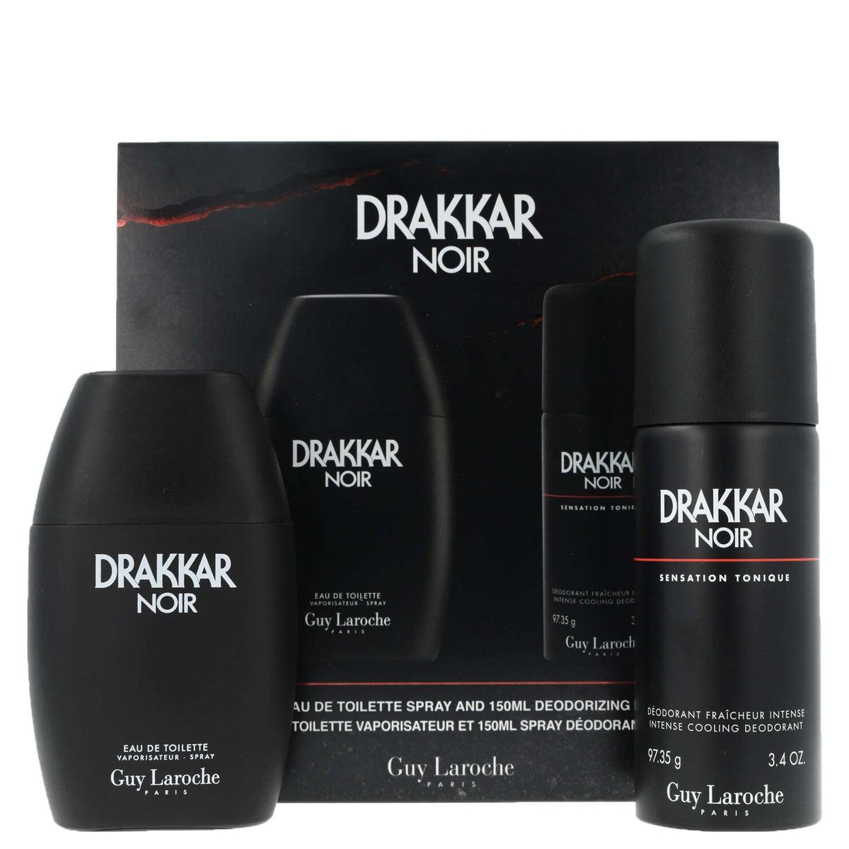 Guy Laroche Guy Laroche Drakkar Noir EDT 100ml + 150ml Deodorant Spray - Health & Beauty > Personal Care > Cosmetics > Perfumes & Colognes EDT