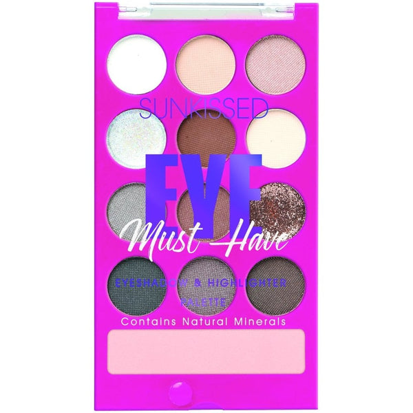 Sunkissed SUNKISSED Eyes Must Have Eye Shade and Highlighter Palette - Health & Beauty > Personal Care > Cosmetics > Makeup > Eye Makeup > Eye Shadows .