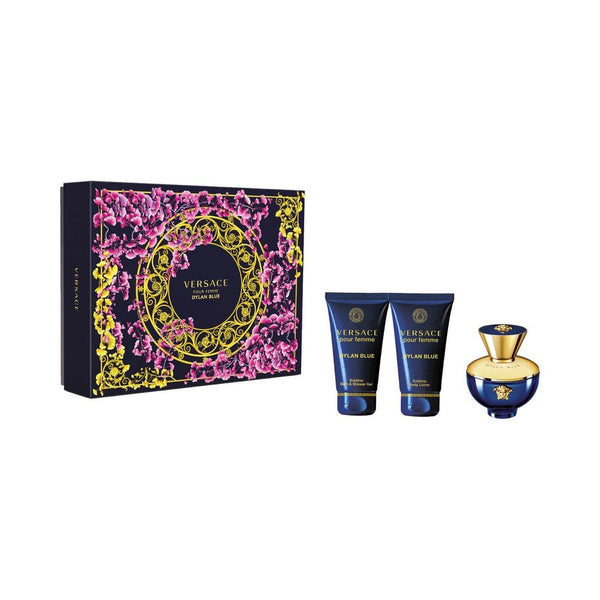 Versace Versace Dylan Blue Pour (L) 50ml EDP Spray + 50ml Body Lotion + 50ml Shower Gel - Health & Beauty > Personal Care > Cosmetics > Perfumes & Colognes > Eaux de Parfum EDP