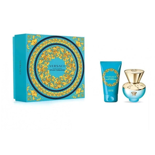 Versace Versace Dylan TurquoiseÃƒâ€šÃ‚Â 30ml EDT Spray + 50ml Shower Gel - Health & Beauty > Personal Care > Cosmetics > Perfumes & Colognes EDT