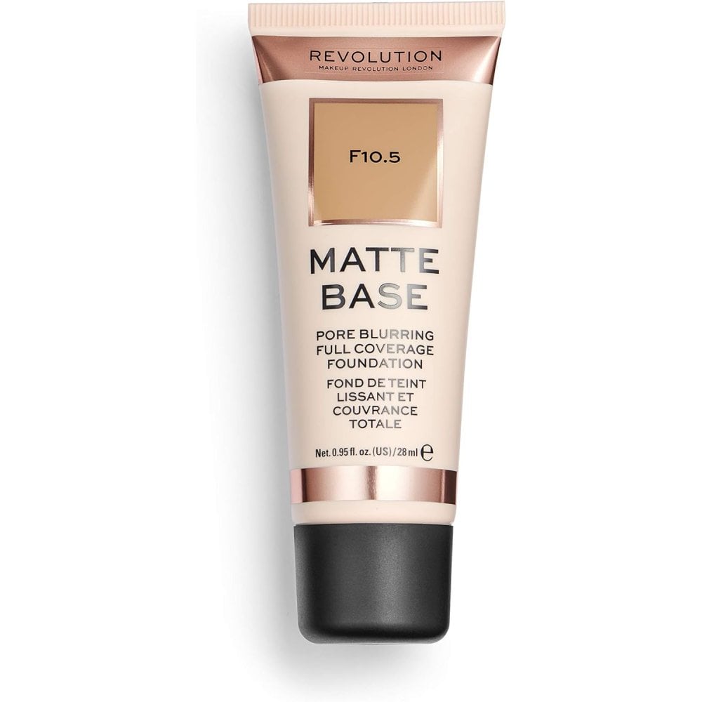 REVOLUTION Revolution Matte Base Foundation - F10.5 - Health & Beauty > Personal Care > Cosmetics > Makeup > Face Makeup > Foundations & Concealers .