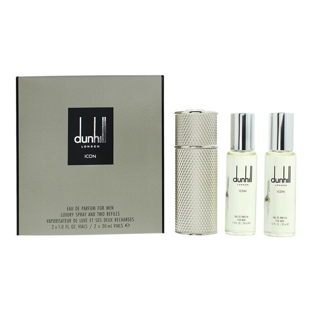 Dunhill Dunhill Icon Gift Set 30ml EDP Spray + 30ml EDP Spray + Travel Spray Bottle - Health & Beauty > Personal Care > Cosmetics > Perfumes & Colognes EDP