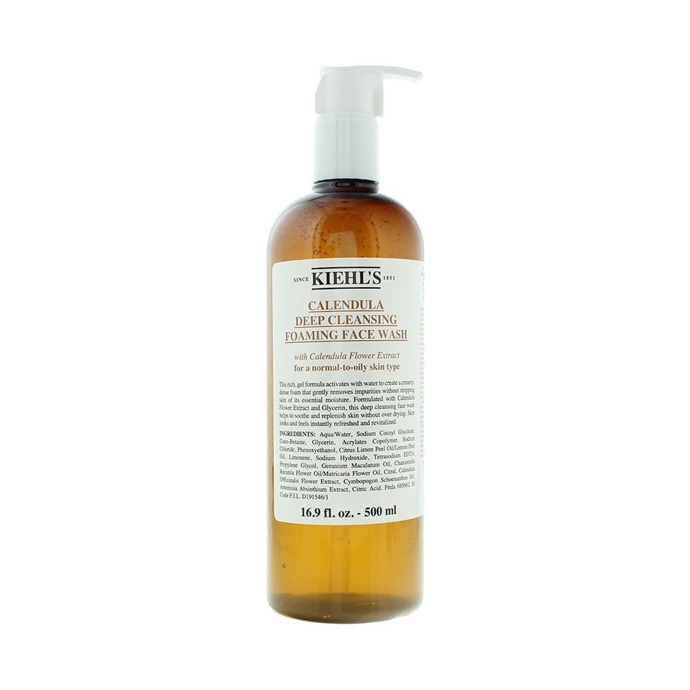 Kiehl's Kiehl'S Calendula Deep Foaming Cleanser 500ml - Health & Beauty > Personal Care > Cosmetics > Skin Care > Facial Cleansers .