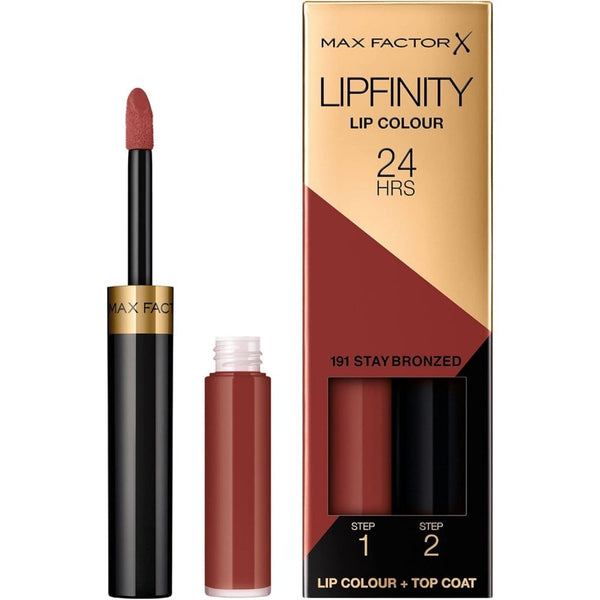 MAX FACTOR Max Factor Lipfinity Long-Lasting Two Step Lipstick - 191 Bronzed - Health & Beauty > Personal Care > Cosmetics > Makeup > Lip Makeup > Lipsticks Lipstick