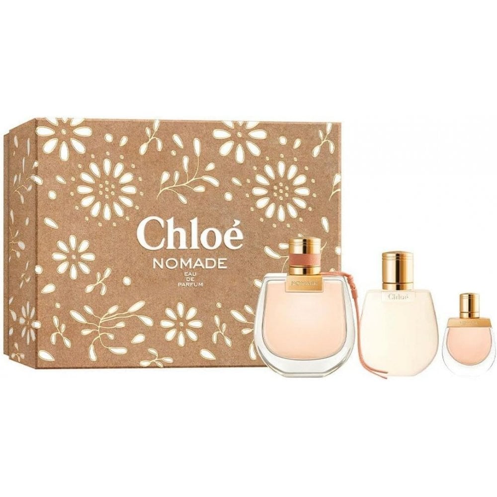 Chloe Chloe Nomade 3 Piece Gift Set: EDP 75ml - Body Lotion 100ml - EDP 5ml - Health & Beauty > Personal Care > Cosmetics > Perfumes & Colognes EDP