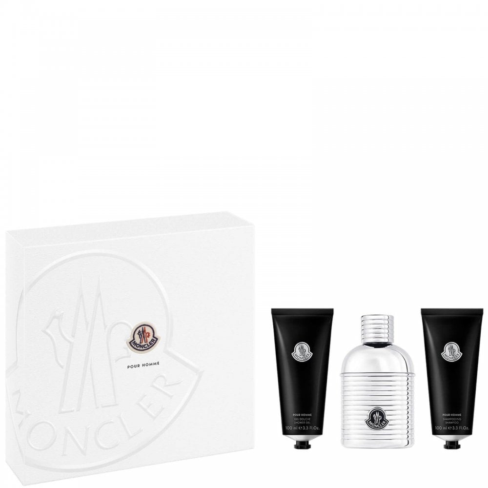Moncler Moncler Pour Homme Gift Set 100ml EDP, Shower Gel 100ml And Shampoo 100ml - Health & Beauty > Personal Care > Cosmetics > Perfumes & Colognes Shampoo