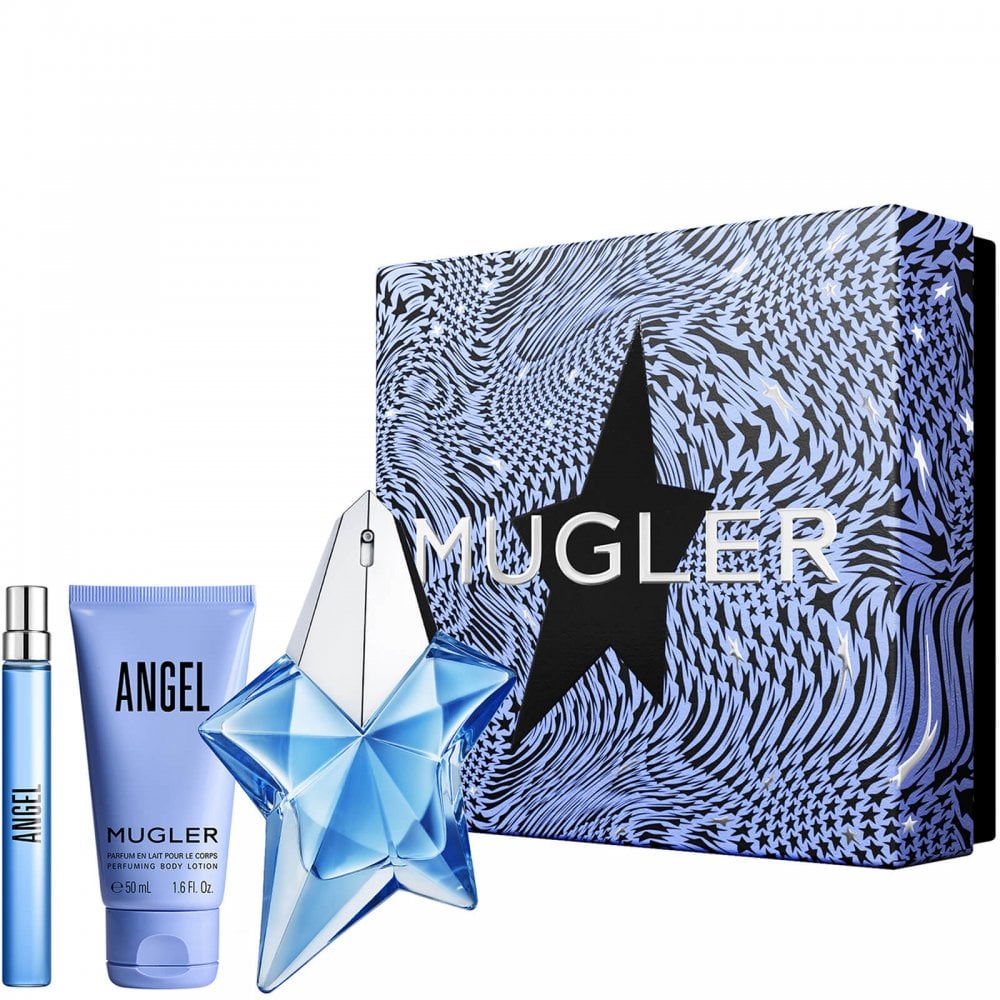 Thierry Mugler Thierry Mugler Angel Pour Femme - 60ml EDP Spray + 50ml Body Lotion +10ml EDP Spray Set - Health & Beauty > Personal Care > Cosmetics > Perfumes & Colognes EDP
