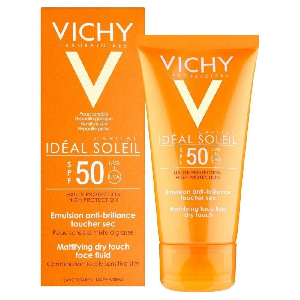 Vichy Vichy Ideal Soleil Mattifying Face Fluid Dry Touch SPF50+ 50ml - Health & Beauty > Personal Care > Cosmetics > Bath & Body > Body Wash SPF