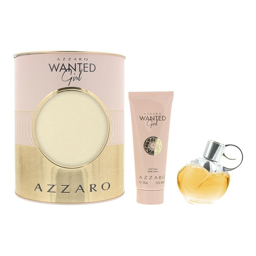 Azzaro Azzaro Wanted Girl Gift Set 50ml EDP Spray + 100ml Body Milk - Health & Beauty > Personal Care > Cosmetics > Perfumes & Colognes Gift Set