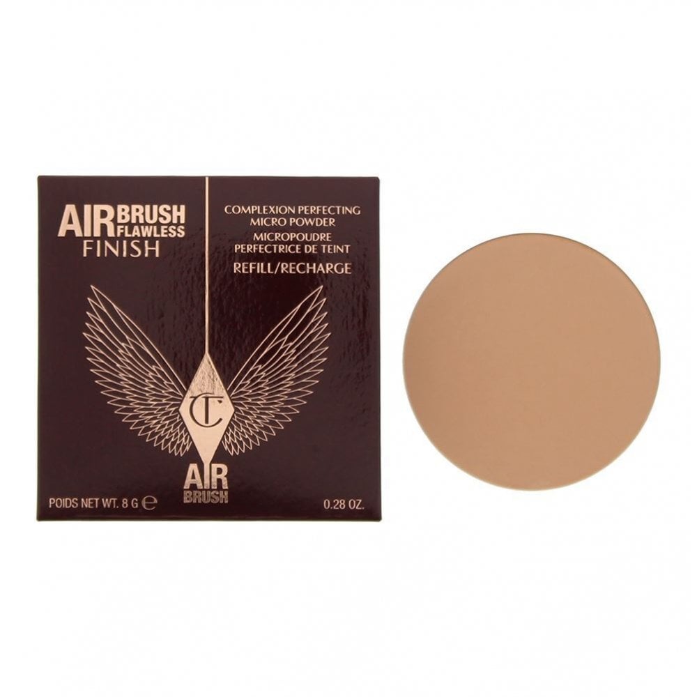 Charlotte Tilbury Charlotte Tilbury Airbrush Flawless Finish Pressed Powder Refill 8G - 3 Tan - Health & Beauty > Personal Care > Cosmetics > Makeup > Face Makeup > Face Powder .