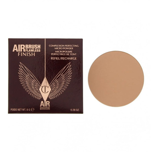 Charlotte Tilbury Charlotte Tilbury Airbrush Flawless Finish Pressed Powder Refill 8G - 3 Tan - Health & Beauty > Personal Care > Cosmetics > Makeup > Face Makeup > Face Powder .