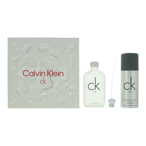 Calvin Klein Calvin Klein Ck One Gift Set EDT 100ml + Deodorant Spray 150ml - Health & Beauty > Personal Care > Cosmetics > Perfumes & Colognes > Eaux De Toilette EDT