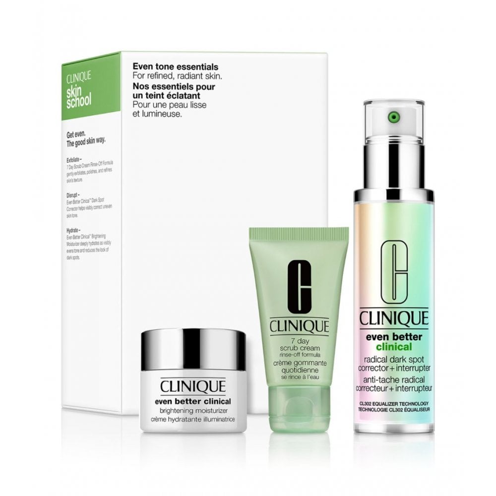 Clinique Clinique Set: Dark Spot Corrector 50ml + 7 Day Scrub 30ml + Eye Cream 5ml - Health & Beauty > Personal Care > Cosmetics > Cosmetic Sets Cream
