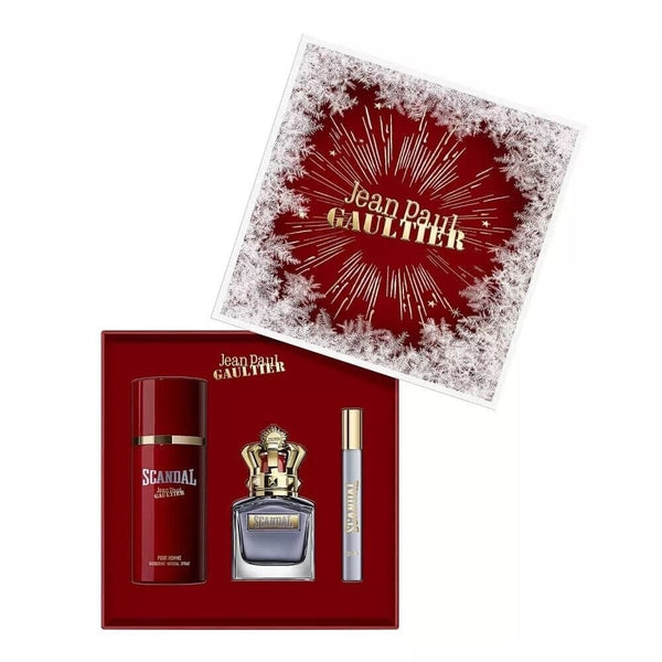 Jean Paul Gaultier Jean Paul Gaultier Scandal Mens 100ml EDT + 150ml Deodorant Spay + 10ml Mini - Health & Beauty > Personal Care > Cosmetics > Perfumes & Colognes > Eaux De Toilette EDT