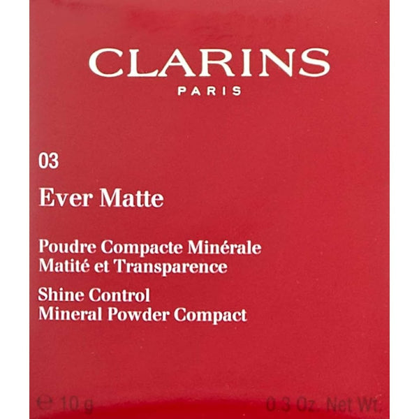 Clarins Clarins Ever Matte Mineral Powder Compact 03 Transparent Dark - Health & Beauty > Personal Care > Cosmetics > Makeup > Face Makeup > Face Powder POWDER