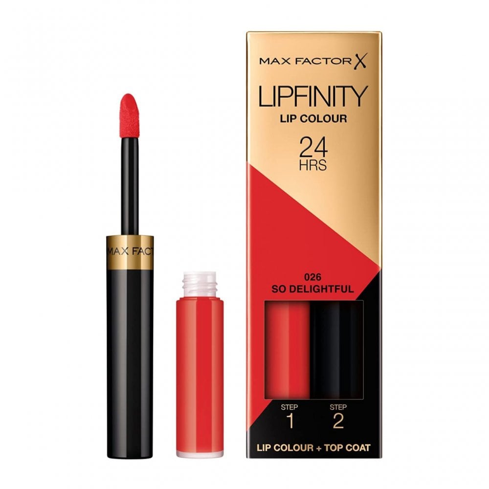 MAX FACTOR Max Factor Lipfinity 2 Step Lipstick - 026 So Delightful - Health & Beauty > Personal Care > Cosmetics > Makeup > Lip Makeup > Lipsticks .