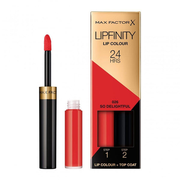 MAX FACTOR Max Factor Lipfinity 2 Step Lipstick - 026 So Delightful - Health & Beauty > Personal Care > Cosmetics > Makeup > Lip Makeup > Lipsticks .