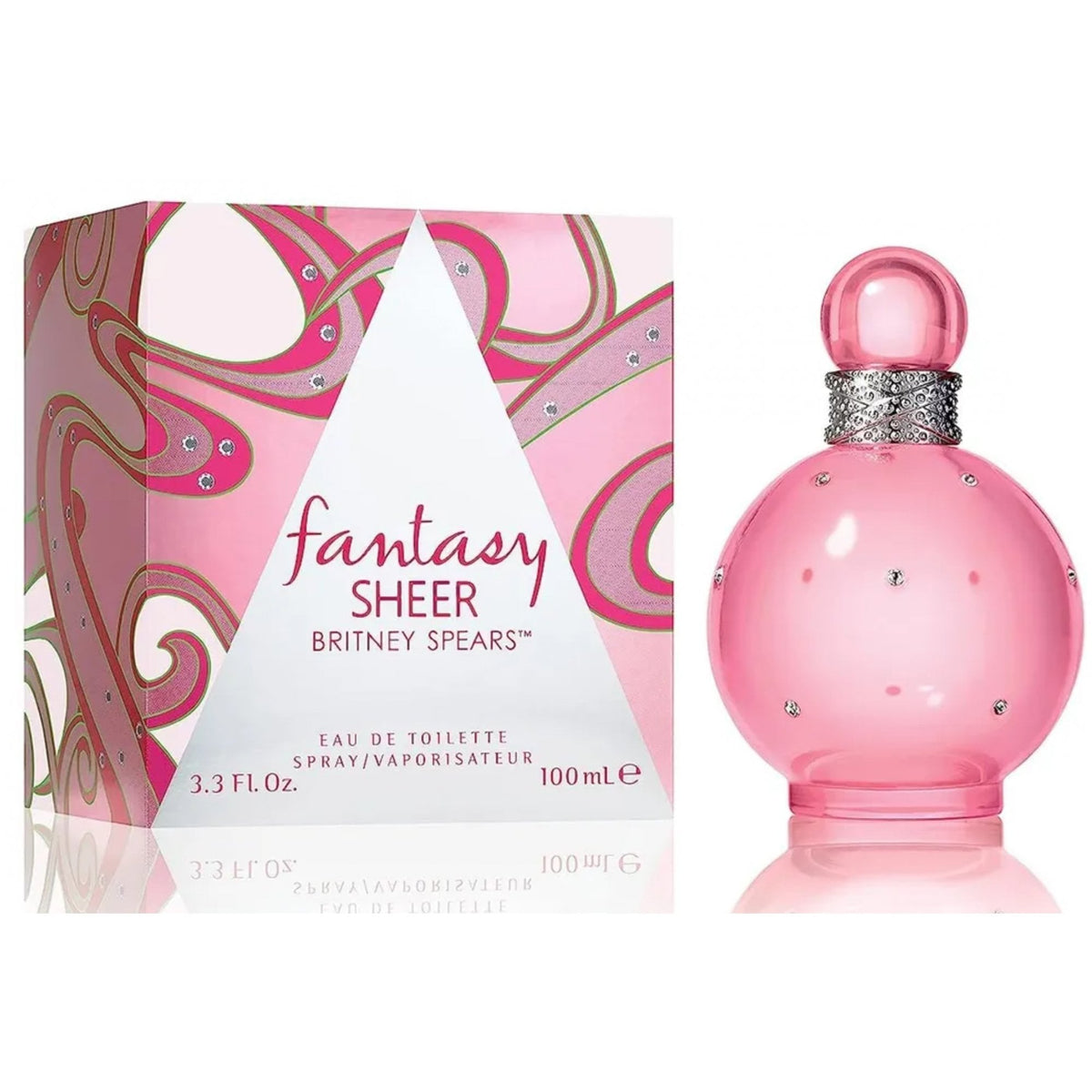 Britney Spears Britney Spears Fantasy Sheer 100ml EDT Spray - Health & Beauty > Personal Care > Cosmetics > Perfumes & Colognes > Eaux De Toilette EDT