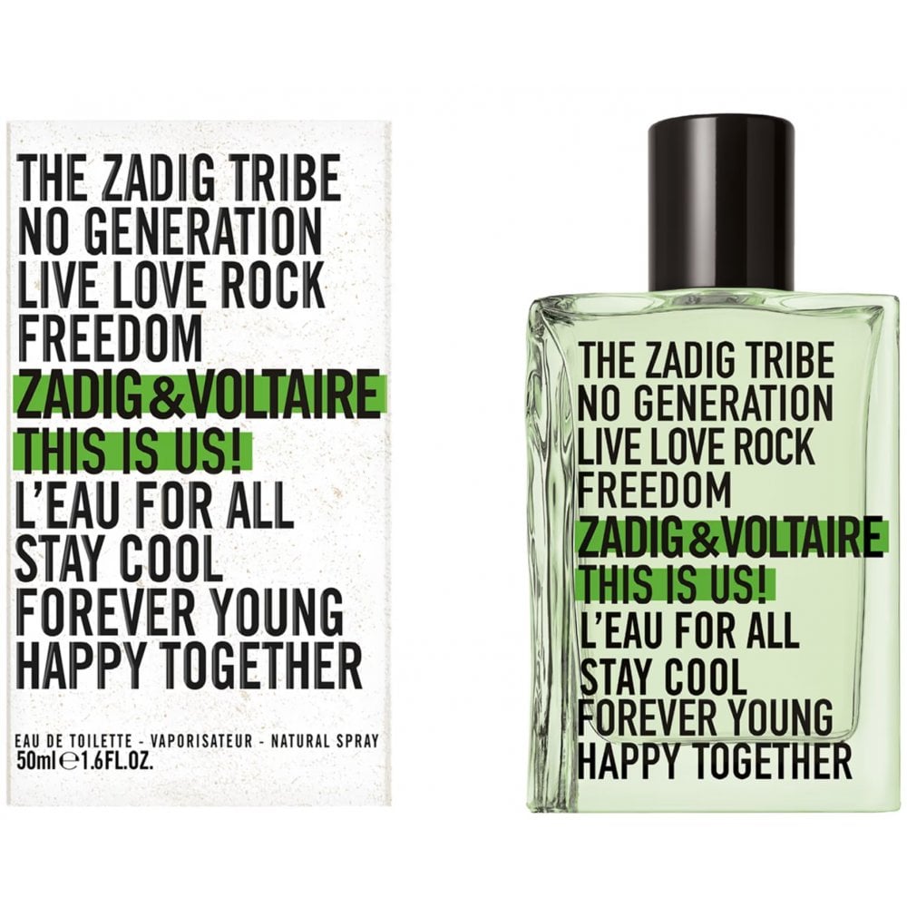 Zadig & Voltaire Zadig & Voltaire This Is Us! L'Eau For All 50ml EDT Spray - Health & Beauty > Personal Care > Cosmetics > Perfumes & Colognes > Eaux De Toilette EDT