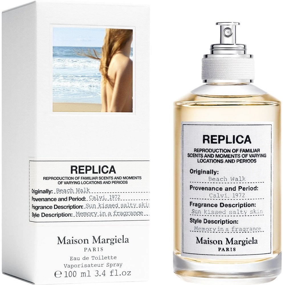 MAISON MARGIELA Maison Margiela Replica Beach Walk 100ml EDT Spray - Health & Beauty > Personal Care > Cosmetics > Perfumes & Colognes > Eaux De Toilette EDT