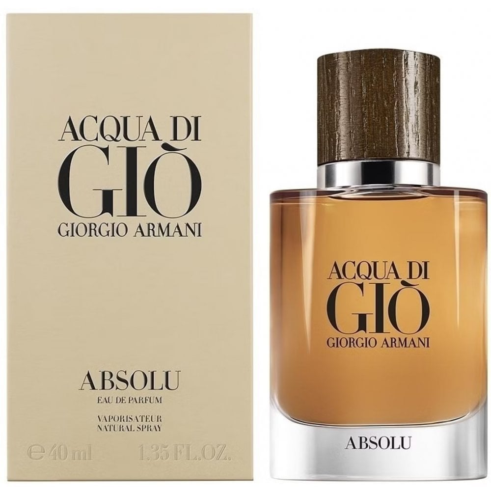 Giorgio Armani Acqua Di Gio Absolu 40ml EDP Spray - Health & Beauty > Personal Care > Cosmetics > Perfumes & Colognes > Eaux de Parfum EDP