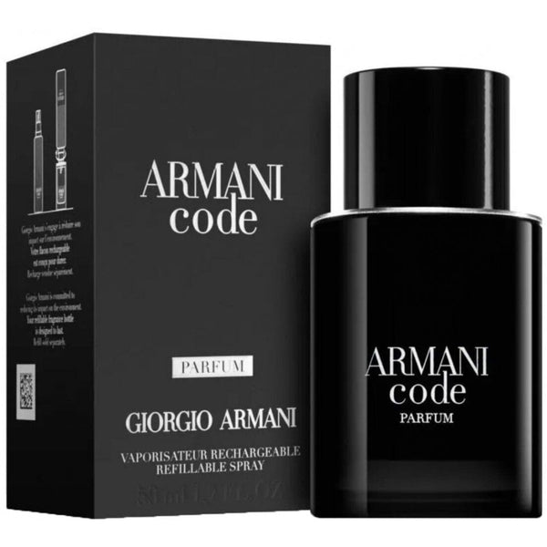 Giorgio Armani Armani Code Parfum 50ml EDP Refillable Spray - Health & Beauty > Personal Care > Cosmetics > Perfumes & Colognes > Eaux de Parfum EDP