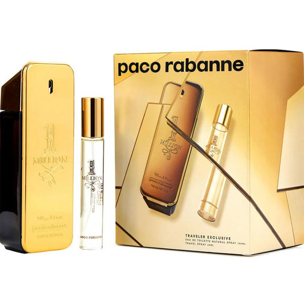 Paco Rabanne Paco Rabanne 1 Million 100ml EDT Spray + 20ml EDT Spray - Health & Beauty > Personal Care > Cosmetics > Perfumes & Colognes > Eaux De Toilette EDT