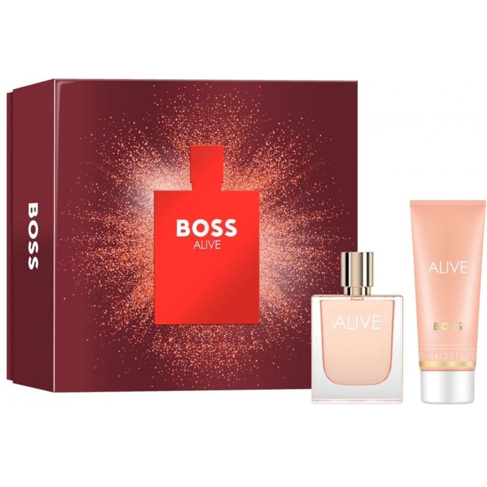 Hugo Boss Hugo Boss Alive 50ml EDP Spray + 75ml Body Lotion - Health & Beauty > Personal Care > Cosmetics > Perfumes & Colognes > Eaux de Parfum EDP
