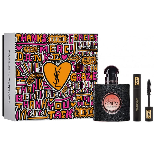 YSL YSL Black Opium Gift Set 30ml EDP + 2ml Mascara - Health & Beauty > Personal Care > Cosmetics > Perfumes & Colognes EDP