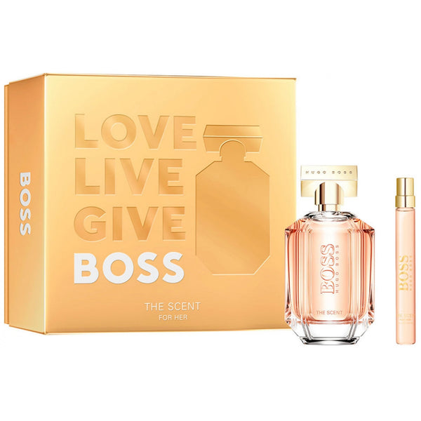 Hugo Boss Hugo Boss The Scent For Her Gift Set 100ml EDP Spray + 10ml EDP - Health & Beauty > Personal Care > Cosmetics > Perfumes & Colognes EDP