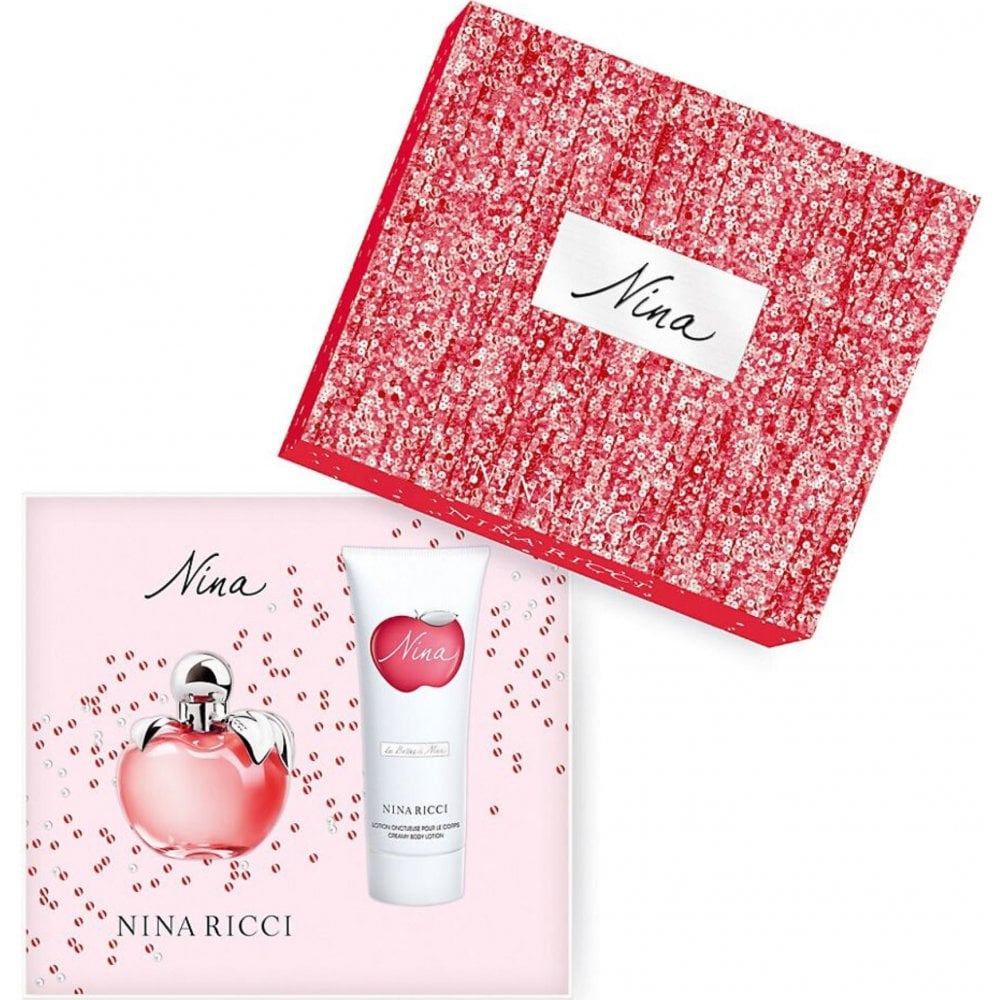 Nina Ricci Nina Ricci Nina Gift Set 50ml EDT Spray + 75ml Body Lotion - Health & Beauty > Personal Care > Cosmetics > Perfumes & Colognes > Eaux De Toilette EDT