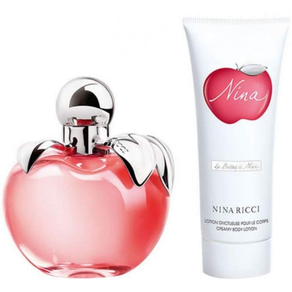 Nina Ricci Nina Ricci Nina Gift Set 50ml EDT Spray + 75ml Body Lotion - Health & Beauty > Personal Care > Cosmetics > Perfumes & Colognes > Eaux De Toilette EDT