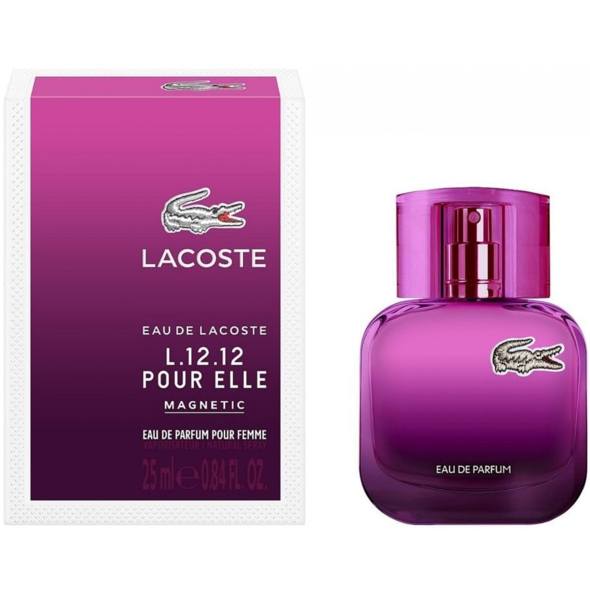 Lacoste Lacoste 12.12 P. Ele Magnetic 25ml EDP Spray - Health & Beauty > Personal Care > Cosmetics > Perfumes & Colognes > Eaux de Parfum EDP