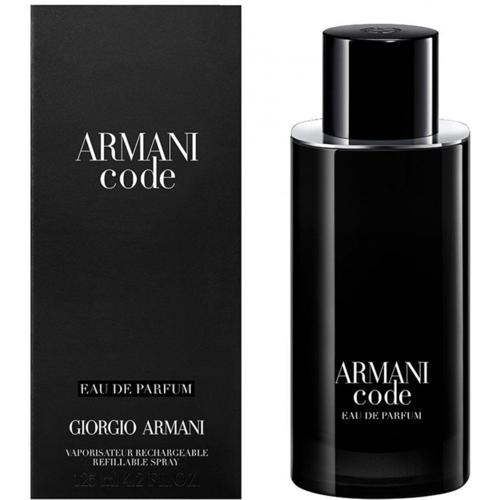 Giorgio Armani Giorgio Armani Code For Men 125ml EDP Refillable Spray - Health & Beauty > Personal Care > Cosmetics > Perfumes & Colognes > Eaux de Parfum EDP