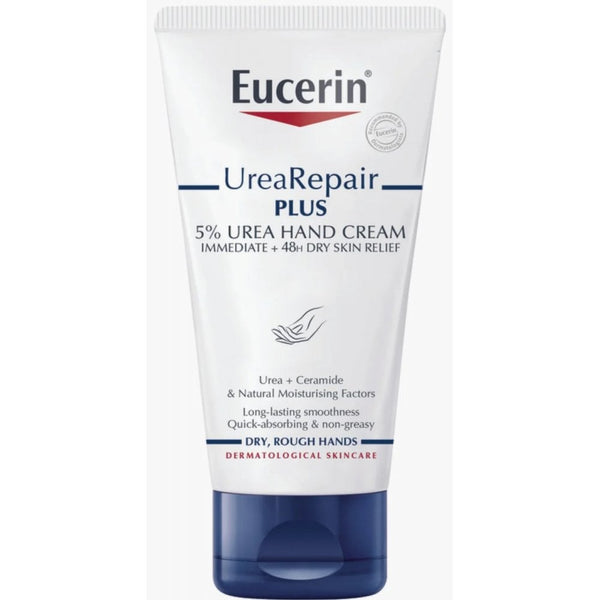 Eucerin Eucerin Dry Skin Intensive Hand Cream 5% Urea With Lactate 75ml - Health & Beauty > Personal Care > Cosmetics > Skin Care > Lotions & Moisturizers Hand Cream
