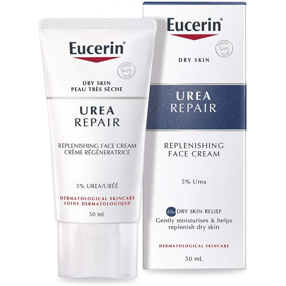 Eucerin Eucerin Dry Skin Replenishing Face Cream 5% Urea 50ml - Health & Beauty > Personal Care > Cosmetics > Skin Care > Lotions & Moisturizers Face Cream