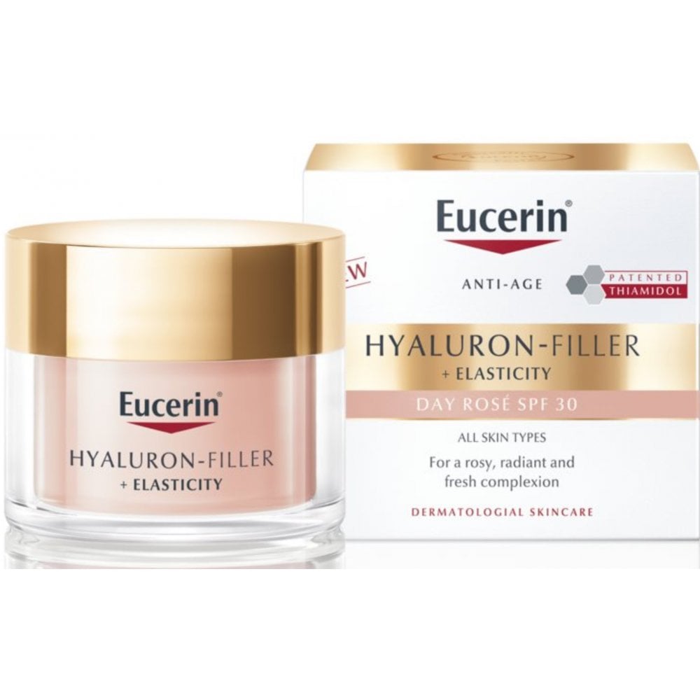 Eucerin Eucerin Hyaluron Filler+ Elasticity Rose Day Cream SPF30 50ml - Health & Beauty > Personal Care > Cosmetics > Skin Care > Anti-Aging Skin Care Day Cream