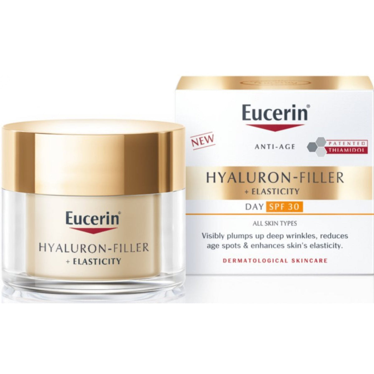 Eucerin Eucerin Hyaluron-Filler + Elasticity Face Cream Spf30 50ml - Health & Beauty > Personal Care > Cosmetics > Skin Care > Anti-Aging Skin Care Face Cream