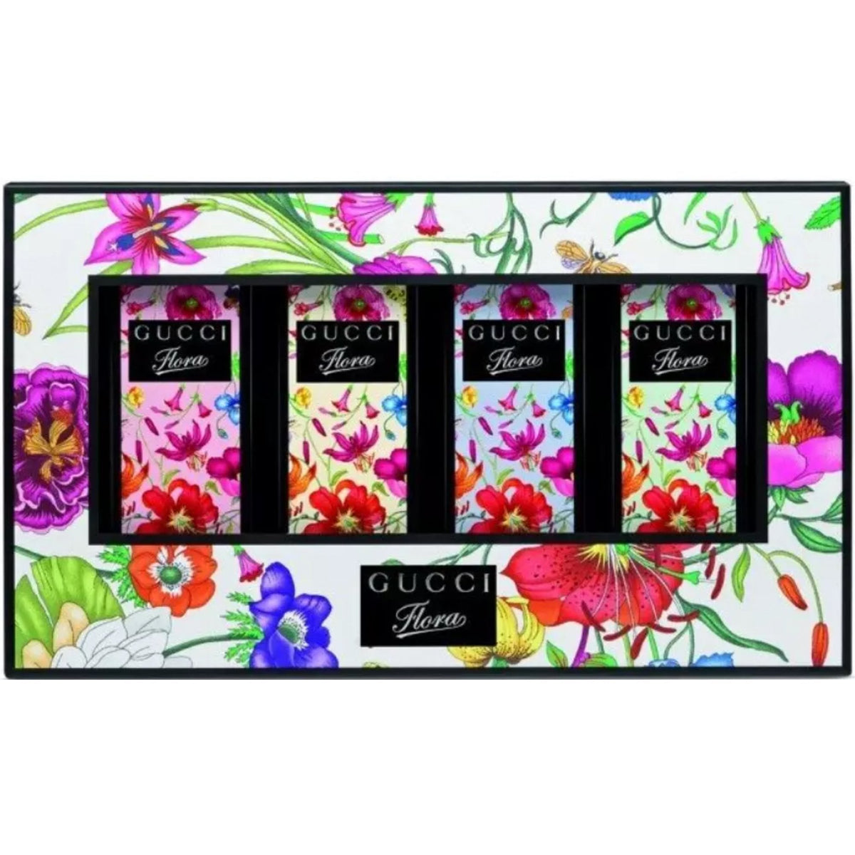 Gucci Gucci Flora Miniature Set 4 x 5ml Floral Travel Size - Health & Beauty > Personal Care > Cosmetics > Perfumes & Colognes > Eaux de Parfum