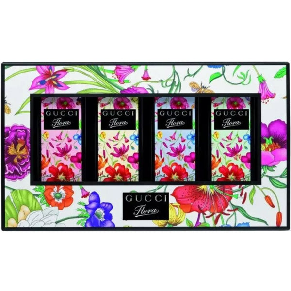 Gucci Gucci Flora Miniature Set 4 x 5ml Floral Travel Size - Health & Beauty > Personal Care > Cosmetics > Perfumes & Colognes > Eaux de Parfum