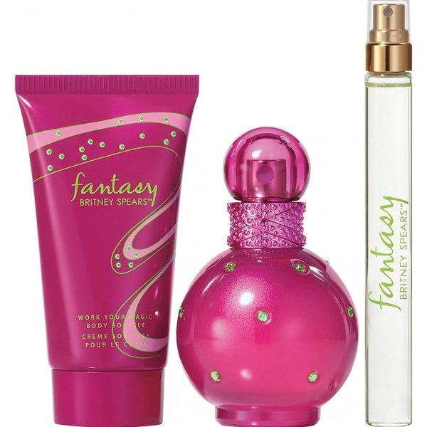 Britney Spears Britney Spears Fantasy EDP 30ml Set-30ml EDP+50ml Body Souffle+ 10ml EDP Spray - Health & Beauty > Personal Care > Cosmetics > Perfumes & Colognes > Eaux de Parfum EDP