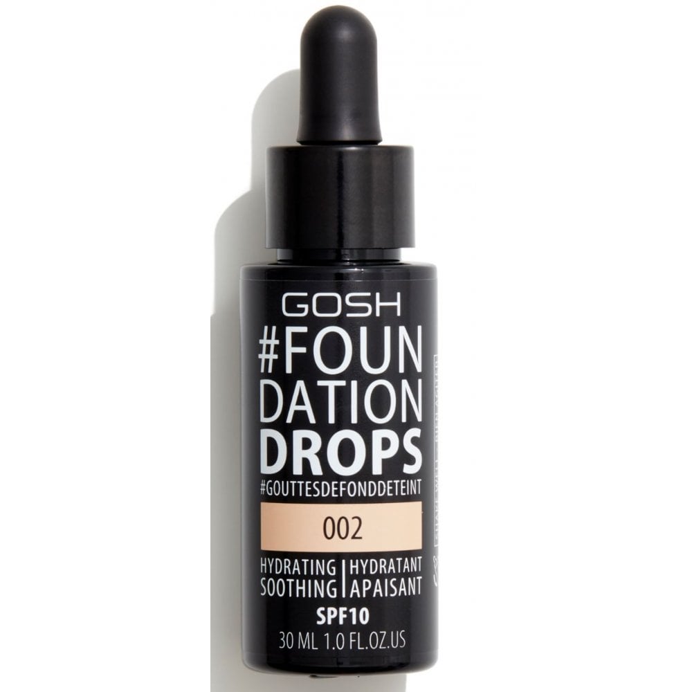 Gosh Gosh Foundation Drops - 002 Ivory - Health & Beauty > Personal Care > Cosmetics > Makeup > Face Makeup > Foundations & Concealers