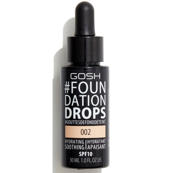 Gosh Gosh Foundation Drops - 002 Ivory - Health & Beauty > Personal Care > Cosmetics > Makeup > Face Makeup > Foundations & Concealers
