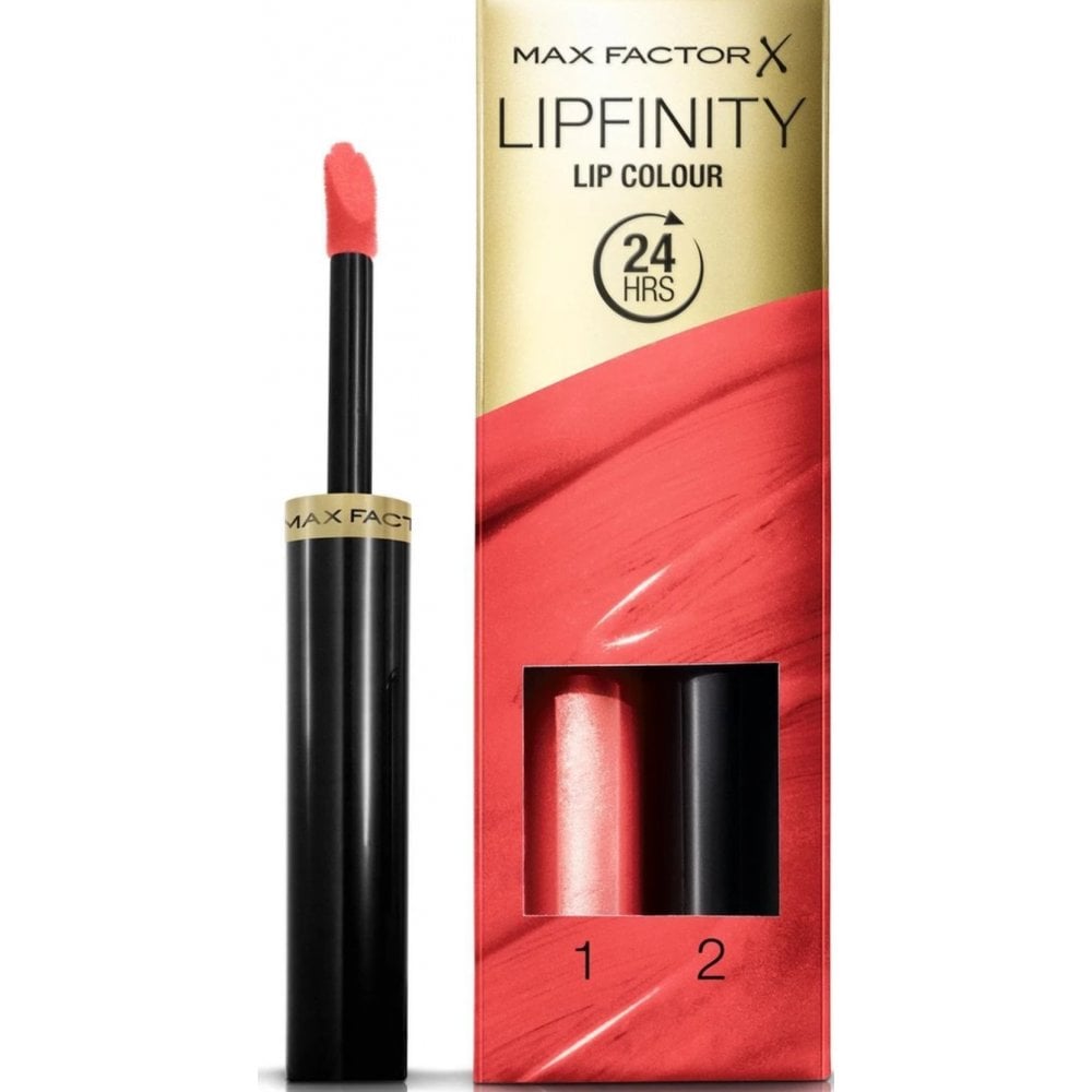 MAX FACTOR Max Factor Lipfinity 2 Step Lip Colour + Top Coat - 146 Just Bewitching - Health & Beauty > Personal Care > Cosmetics > Makeup > Lip Makeup > Lip Gloss Lip Gloss